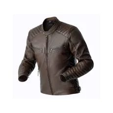 PÁNSKÁ KOŽENÁ BUNDA - RST 103638 ROADSTER AIR D3O - HNĚDÁ - KOŽENÉ BUNDY - NA MOTORKÁŘE
