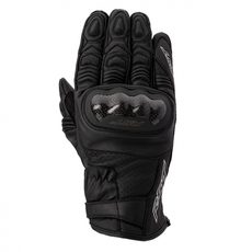 Pánské kožené, voděodolné rukavice RST SPORT MID WP CE / 3046 - černá