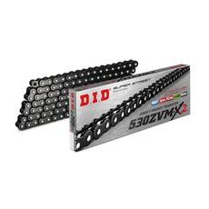 ZVM-X série X-Kroužkový řetěz D.I.D Chain 530ZVM-X2 122 L Black/Black