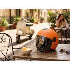 OTEVŘENÁ HELMA GMS GELATO ZG11501 BROSKVOVÁ - OTEVŘENÉ HELMY - NA MOTORKÁŘE