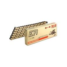 ZESÍLENÝ NETĚSNĚNÝ ŘETĚZ D.I.D CHAIN 420NZ3 SDH 140 ČLÁNKŮ ZLATÁ/ČERNÁ - ŘETĚZY - NA MOTORKU