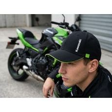 KAWASAKI KŠILTOVKA 2026 - ČERNÁ - ČEPICE A KŠILTOVKY - NA MOTORKÁŘE