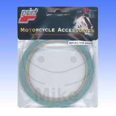 REFLEXNÍ PROUŽKY JMT ZELENÁ ŠÍŘKA 7MM DÉLKA 6M - OCHRANA A PROTEKTORY - NA MOTORKU