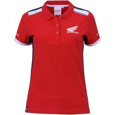 HONDA POLO RACING WOMAN RED - TRIČKA - NA MOTORKÁŘE