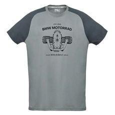 PÁNSKÉ TRIČKO BMW BOXER ŠEDÉ - TRIČKA - NA MOTORKÁŘE