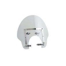 PLEXI ŠTÍT PUIG AMERICA II 5954W PRŮHLEDNÝ - PRO CUSTOM MOTO - NA MOTORKU