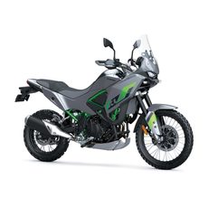 KAWASAKI KLE 500 SE - ŠEDÁ 2026 - MOTOCROSS & ENDURO - MOTORKY
