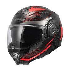 Překlopná helma LS2 FF910 ADVANT II ASTRAL - červená