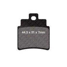 BRZDOVÉ DESTIČKY EBC SFA355/4 - PŘEDNÍ - NA MOTORKU