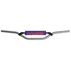 ŘÍDÍTKA ACCOSSATO HLINÍK, 22MM STŘÍBRNÁ - ŘIDÍTKA A PŘÍSLUŠENSTVÍ - NA MOTORKU