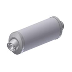 KONCOVKA VÝFUKU MIVV OVAL ACC.016.S4 TITAN Ø55 INLET - NÁHRADNÍ DÍLY A PŘÍSLUŠENSTVÍ - NA MOTORKU