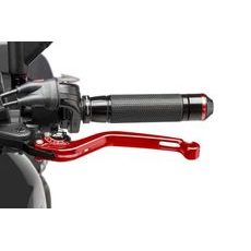 PUIG PÁČKA SPOJKY BEZ ADAPTÉRU PUIG 270RN DLOUHÉ ČERVENO/ČERNÁ - PÁČKY SPOJKY - NA MOTORKU