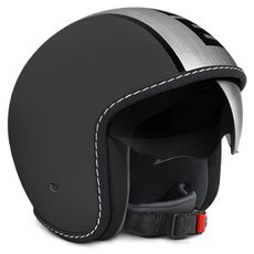 HELMA MOMO DESIGN BLADE FROST BLACK SATIN - OTEVŘENÉ HELMY - NA MOTORKÁŘE