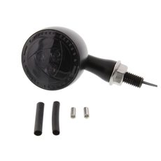 BLINKR KELLERMANN ČERNÝ BULLET 1000 DARK - SVĚTLA - NA MOTORKU