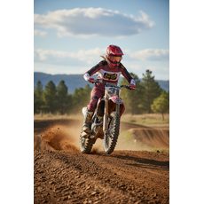 MOTOKROSOVÝ DRES FOX FLEXAIR MIRER MX22 - ČERVENÁ - DRESY - NA MOTORKÁŘE