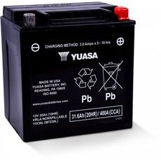 Bezúdržbová motocyklová baterie YUASA YIX30L-BS