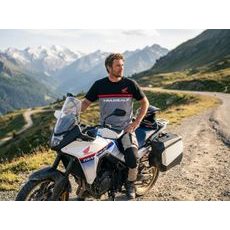 HONDA TRIČKO TRANSALP TRIBUTE - ŠEDOČERNÁ 2026 - DÁRKY PRO FANOUŠKY HONDA - NA MOTORKÁŘE