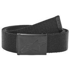 PÁSEK AGELESS WEB BELT, ALPINESTARS (ČERNÝ/ ČERNÁ PŘEZKA, TEXTIL) - OSTATNÍ - NA MOTORKÁŘE