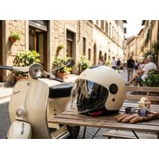 OTEVŘENÁ HELMA GMS GELATO ZG11501 VANILKOVÁ - OTEVŘENÉ HELMY - NA MOTORKÁŘE