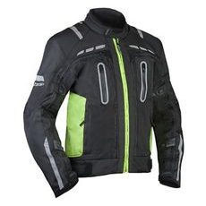 BUNDA NA MOTOCYKL MBW NEAT ČERNO-ŽLUTÁ PÁNSKÁ - TEXTILNÍ KALHOTY - NA MOTORKÁŘE