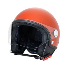 HELMA VESPA VISOR 4.0 ECE 22.06 - ORANŽOVÁ LESKLÁ - HELMY NA SKÚTR - NA MOTORKÁŘE