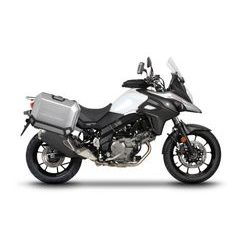 Kompletní sada bočních hliníkových kufrů SHAD TERRA 36L/36L, včetně montážní sady SHAD SUZUKI DL 650 V-Strom