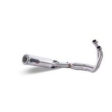 VÝFUK KOMPLETNÍ GPR M3 Y.177.M3.INOX BROUŠENÁ NEREZOVÁ OCEL PRO YAMAHA MT-07 700 2014-2016 - VÝFUKY - NA MOTORKU