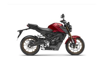 Honda CB125R candy chromosphere red