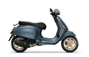 Vespa Primavera 50 OFFICINA 8 4T - modrá/zlatá