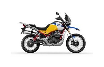 MOTO GUZZI V85 TT E5+ - GIALLO WADI 2026 - CESTOVNÍ ENDURO - MOTORKY