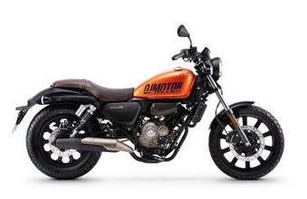 QJMOTOR SRV 125 - oranžová 2025