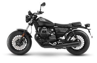 Moto Guzzi V9 Bobber nero essenziale