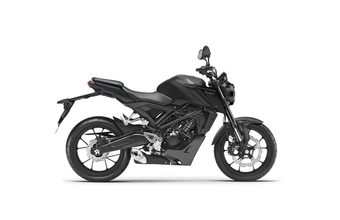 Honda CB125R matt gunpowder black metallic