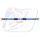 Brzdová hadice Venhill POWERHOSEPLUS 3H4300-BK 4300mm černá