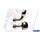 Banjo Venhill POWERHOSEPLUS 3/60086S 70° Nerez