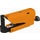 Zámek na kotoučovou brzdu s alarmem ABUS 8077 Granit Detecto X Plus - oranžová