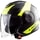 Helma LS2 OF570 VERSO TECHNIK Black Yellow