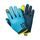 Dětské MX rukavice Husqvarna Kids Itrack Railed Gloves blue (modrá)