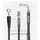 Hadice zadní brzdy Venhill H02-2-051/P-CB (2 hose kit) Karbon