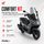 COMFORT KIT: PLEXI ŠTÍT PUIG V-TECH LINE + CHRÁNIČE PÁČEK PUIG PRO HONDA PCX 125 (2025 - 2026) - PLEXI ŠTÍTY - NA MOTORKU