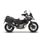 Kompletní sada bočních černých hliníkových kufrů SHAD TERRA BLACK 47L/47L, včetně montážní sady SHAD SUZUKI DL 650 V-Strom