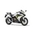 Honda CBR500R pearl metalloid white