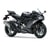 Kawasaki Ninja ZX-6R metallic flat spark black