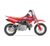 Honda CRF50F extreme red