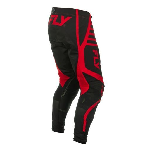 KALHOTY LITE, FLY RACING - USA 2025 (ČERNÁ/ČERVENÁ) - MOTOKROSOVÉ KALHOTY - NA MOTORKÁŘE
