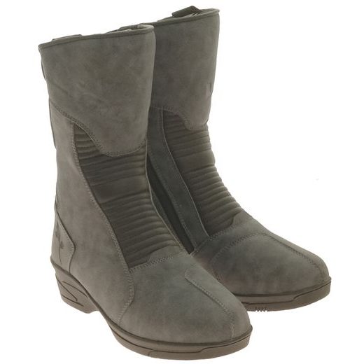 DÁMSKÉ KOŽENÉ BOTY MBW SABINA - HNĚDÉ - KOŽENÉ BOTY - NA MOTORKÁŘE