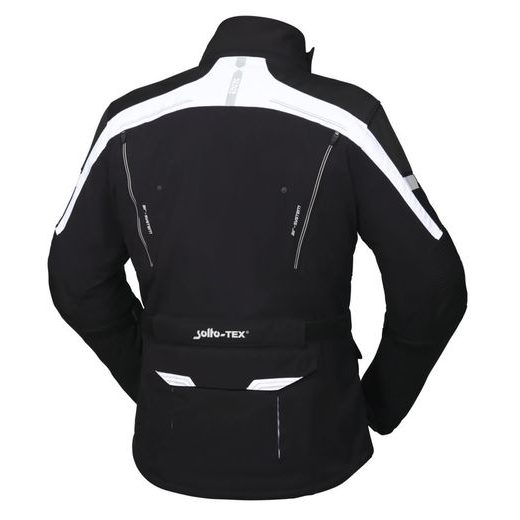 CESTOVNÍ TEXTILNÍ BUNDA IXS TRAVELLER-ST ČERNO-BÍLÁ - TEXTILNÍ BUNDY - NA MOTORKÁŘE