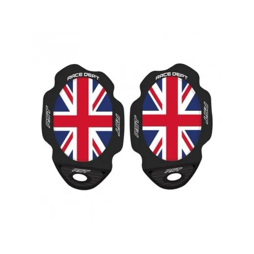RST KNEE SLIDER UNION JACK ONE SIZE - SLIDERY NA KOLENA - NA MOTORKÁŘE