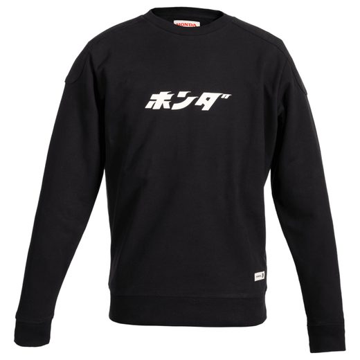 HONDA MIKINA KANJI CLASSICAL HERITAGE - ČERNÁ 2026 - VOLNÝ ČAS - NA MOTORKÁŘE