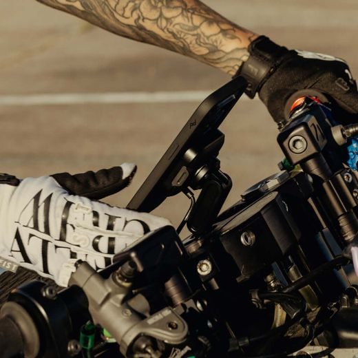 PEAK DESIGN MOTORCYCLE MOUNT - STEM MOUNT CHARGING - BLACK - DRŽÁKY TELEFONU - NA MOTORKU